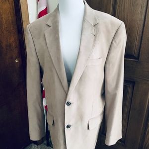 Joseph Banks Men's  Sports Coat 40R Soft Tan Brush
